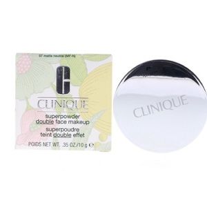Clinique Superpowder Double Face Makeup Pressed Foundation Face Powder